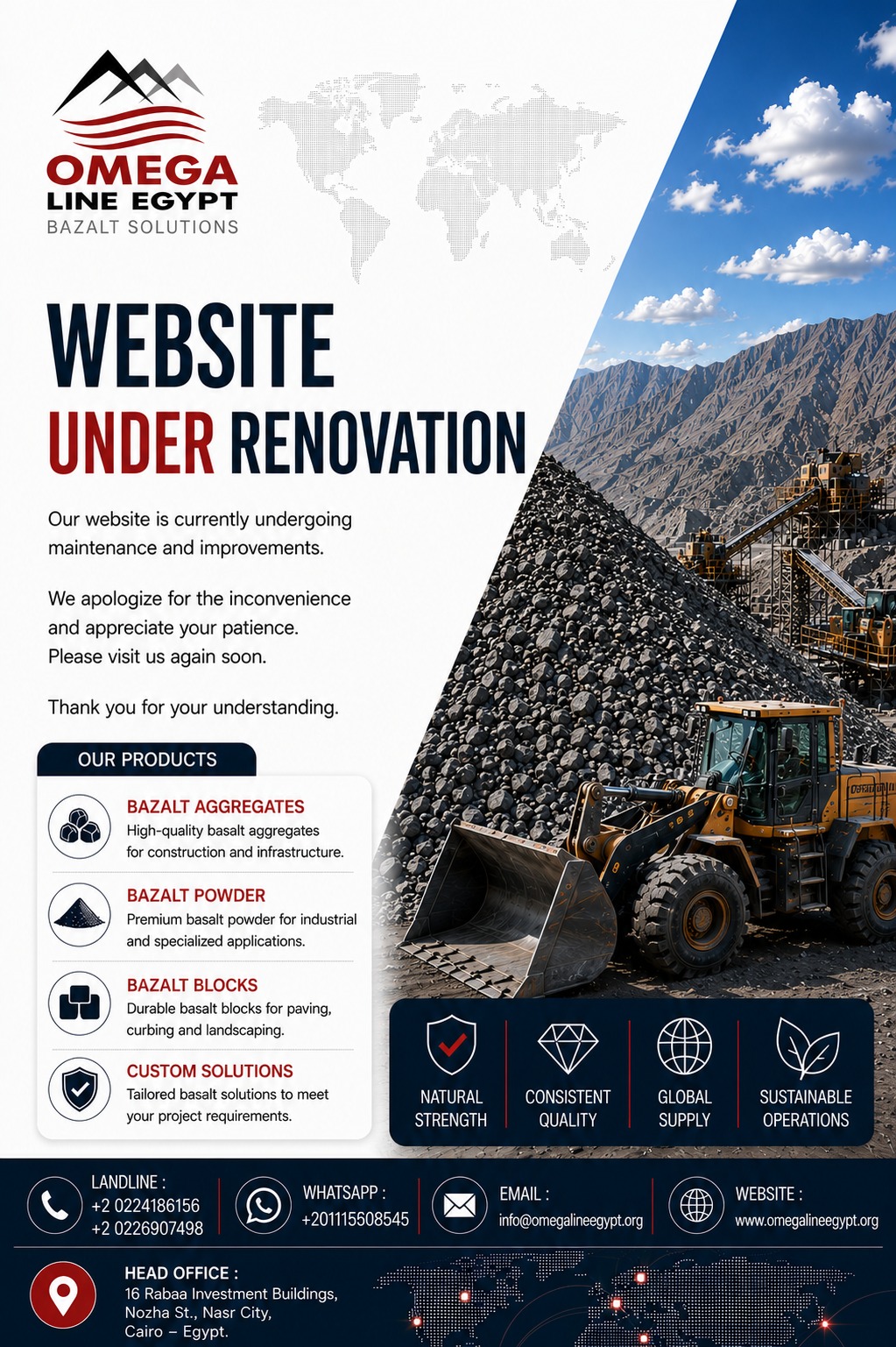 Nile Trade — Website Under Renovation